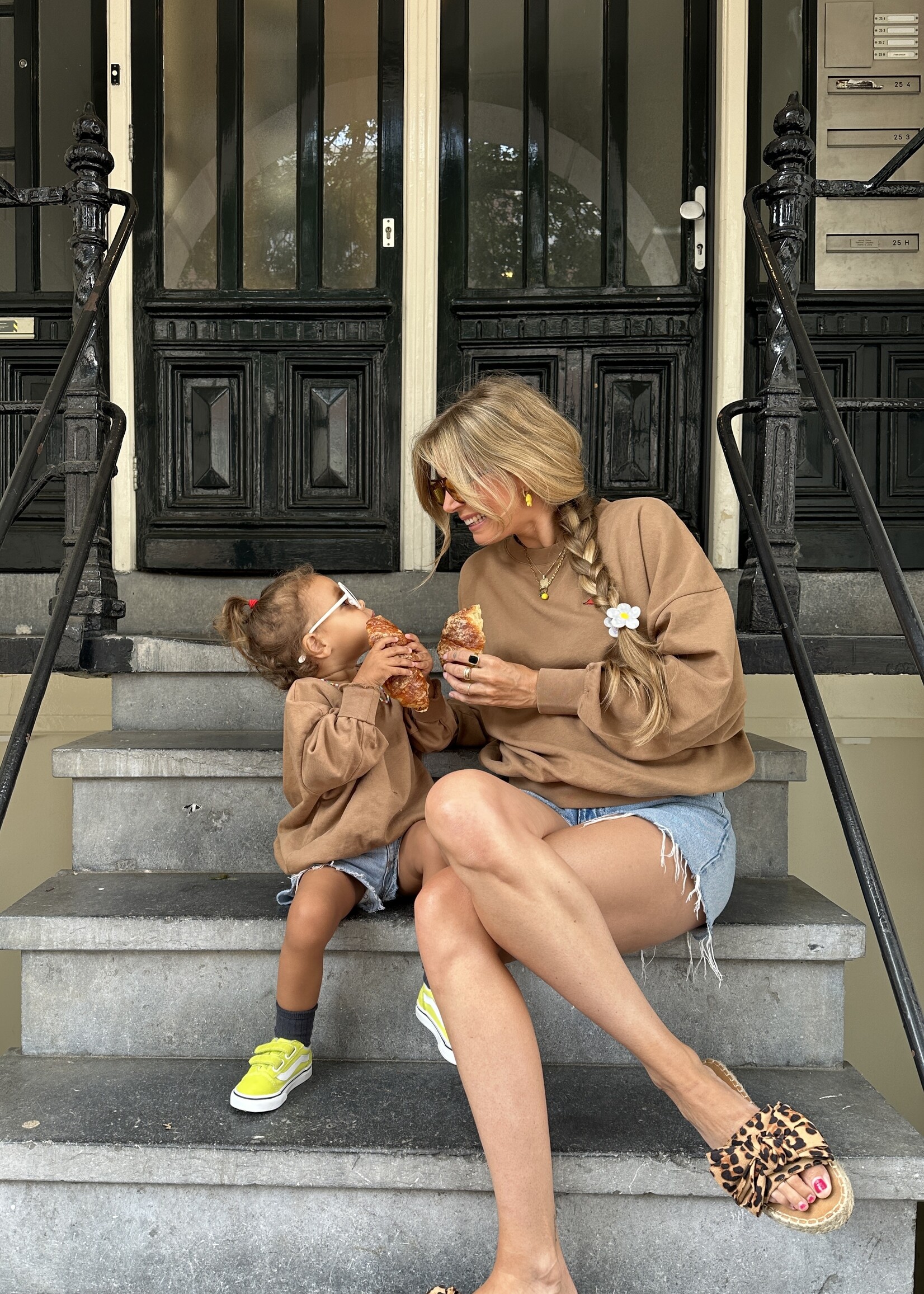 Atelier POMME WMN EASY SWEAT - BETTER BROWNIE