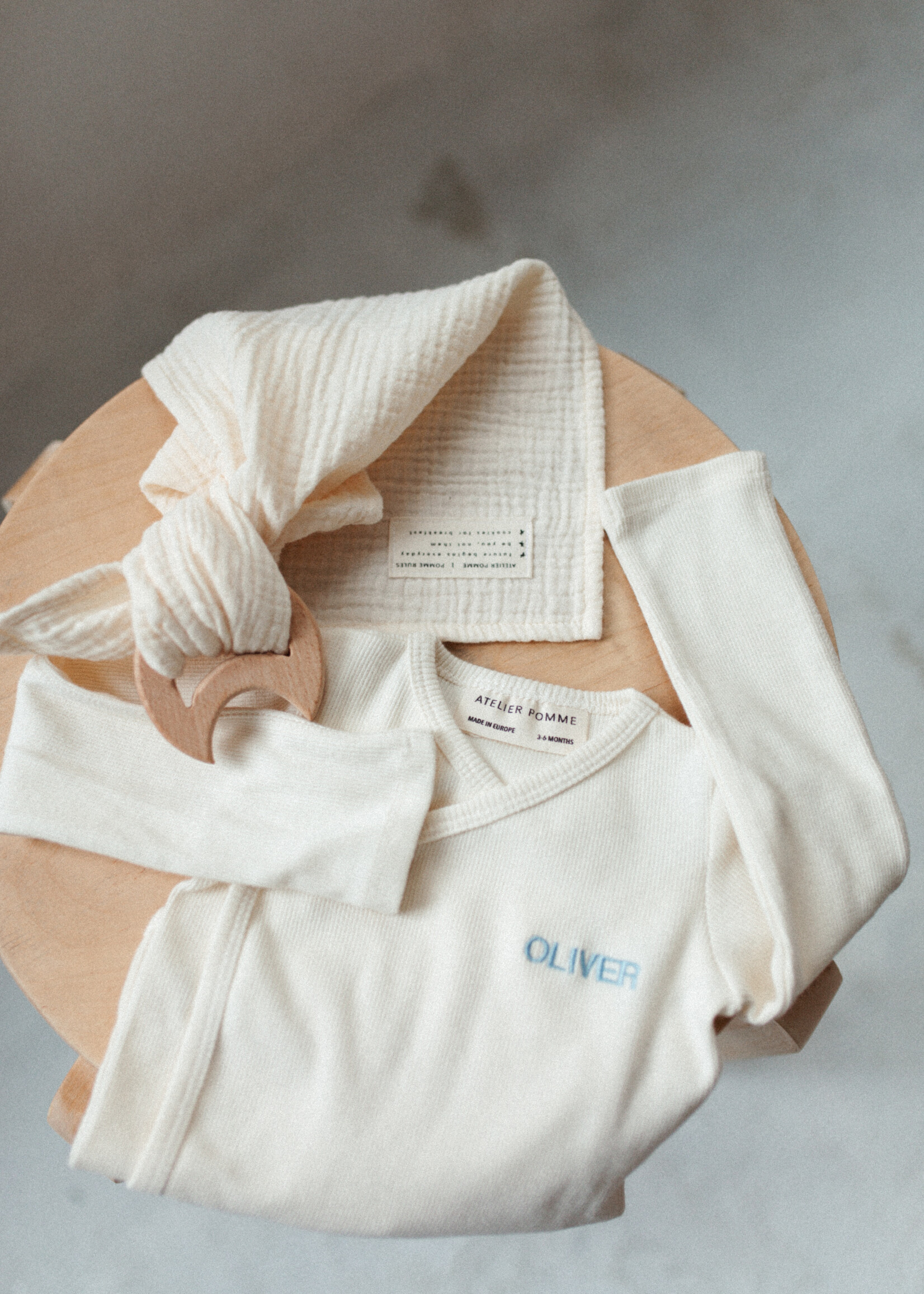 Atelier POMME TOWEL PETIT COSY WHITE