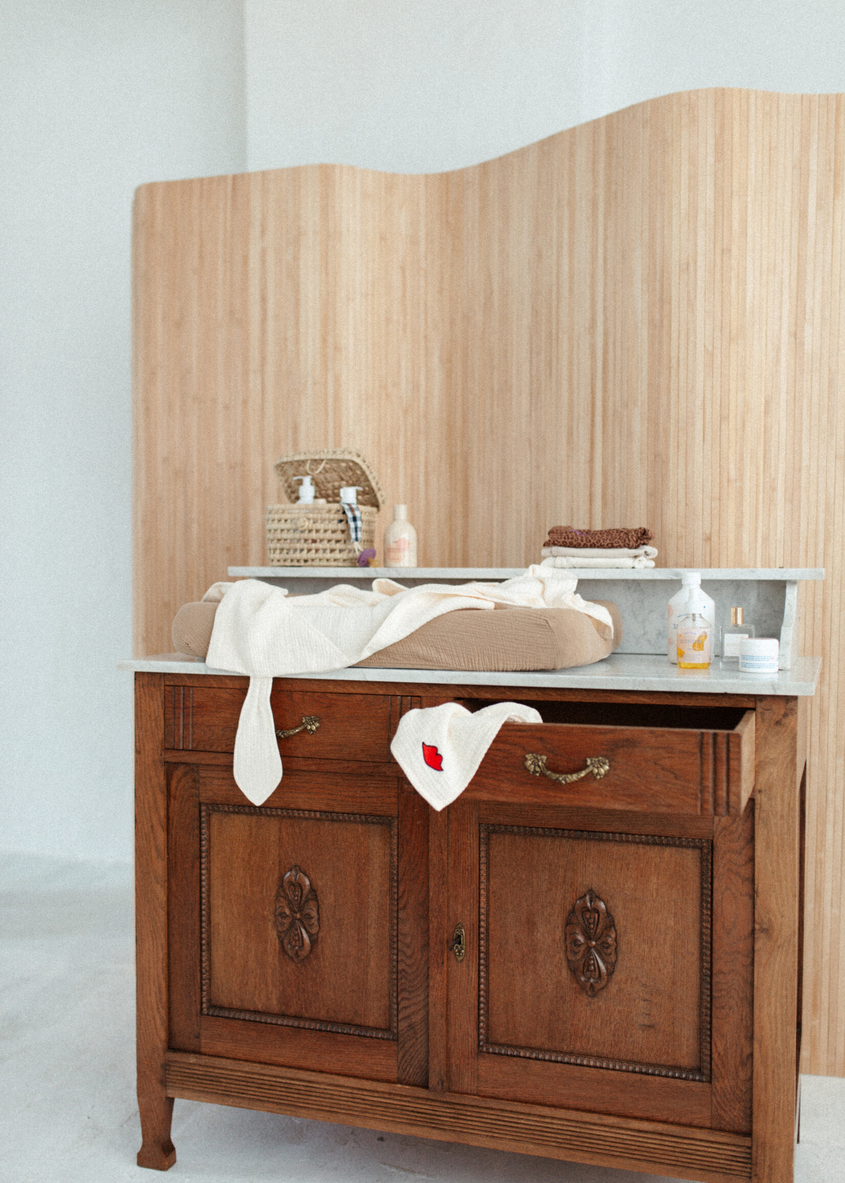 Atelier POMME TOWEL PETIT COSY WHITE
