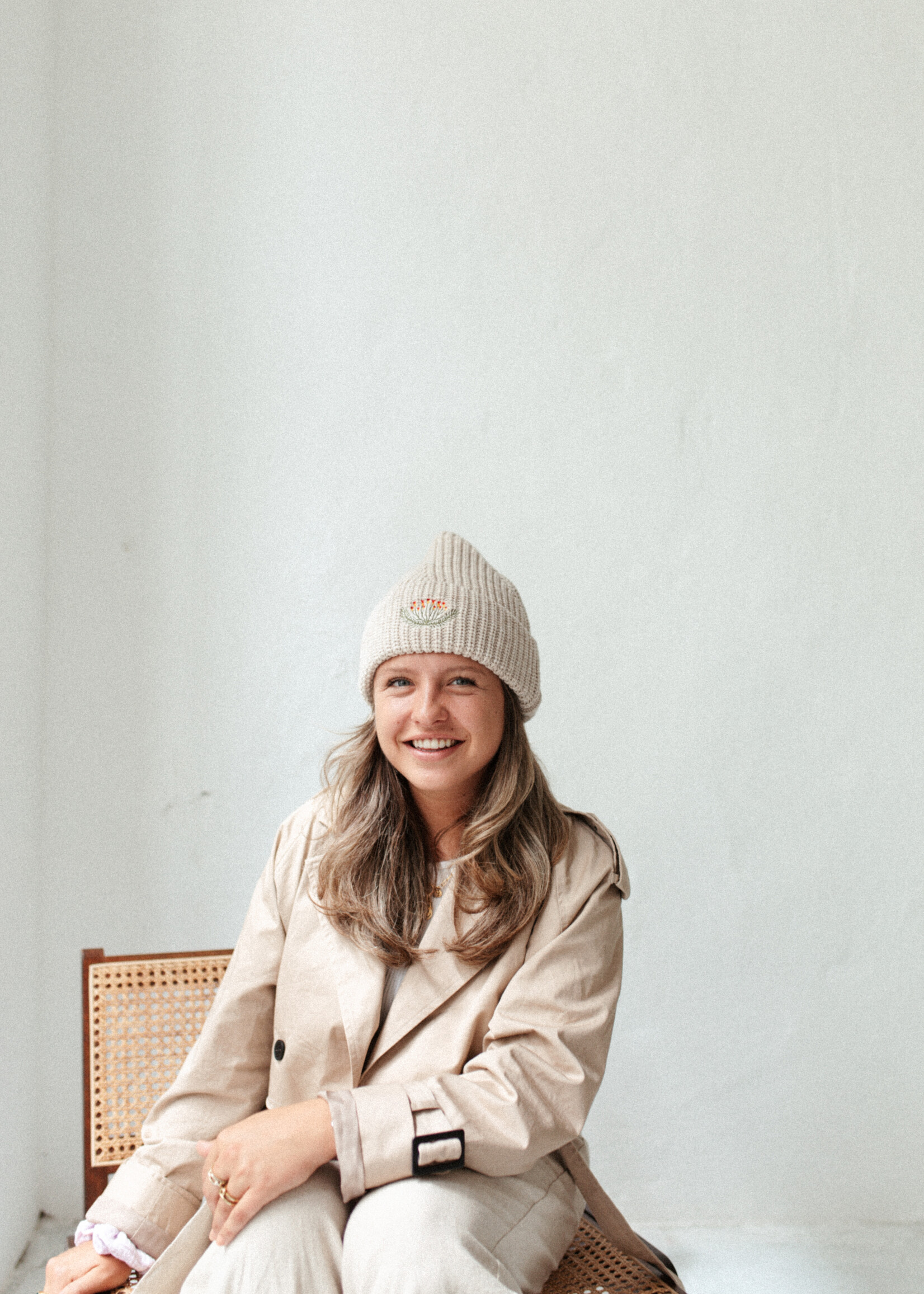Atelier POMME WMN - ROCK THAT BEANIE - BONJOUR BEIGE