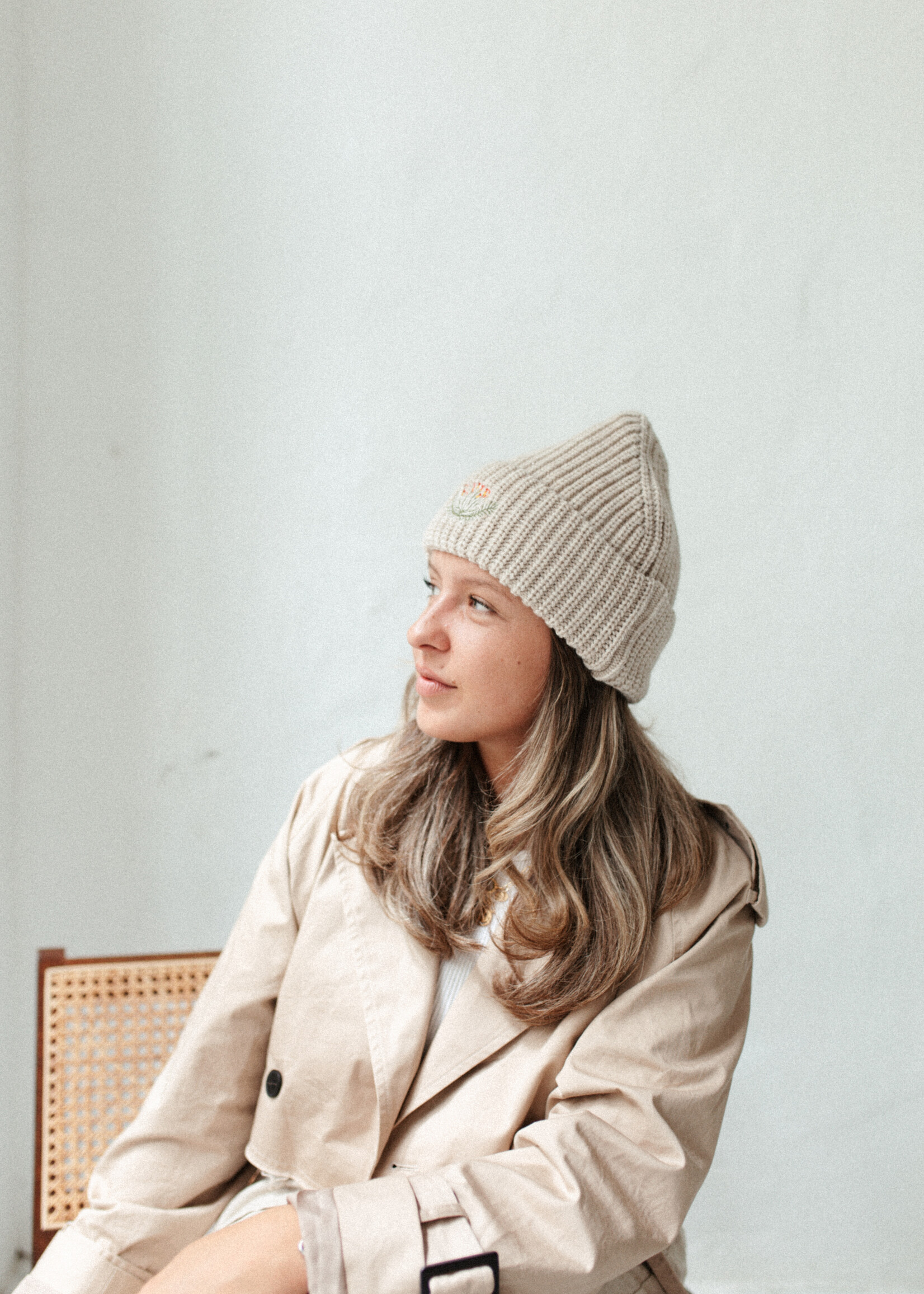 Atelier POMME WMN - ROCK THAT BEANIE - BONJOUR BEIGE