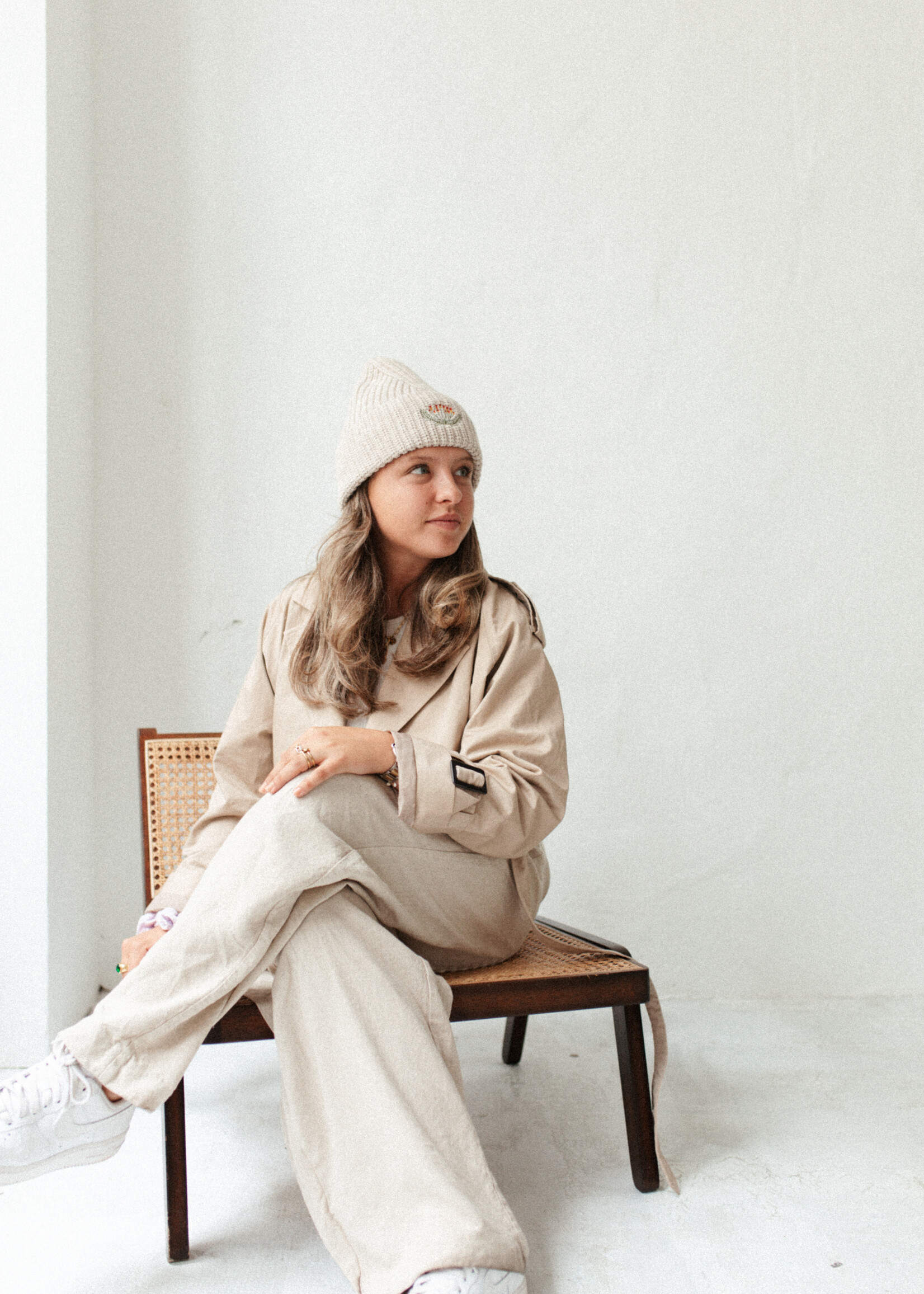 Atelier POMME WMN - ROCK THAT BEANIE - BONJOUR BEIGE