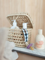 Atelier POMME KEEP-IT-CLOSE - STICKY BIBS CHECKED IN - MISTER MARINE