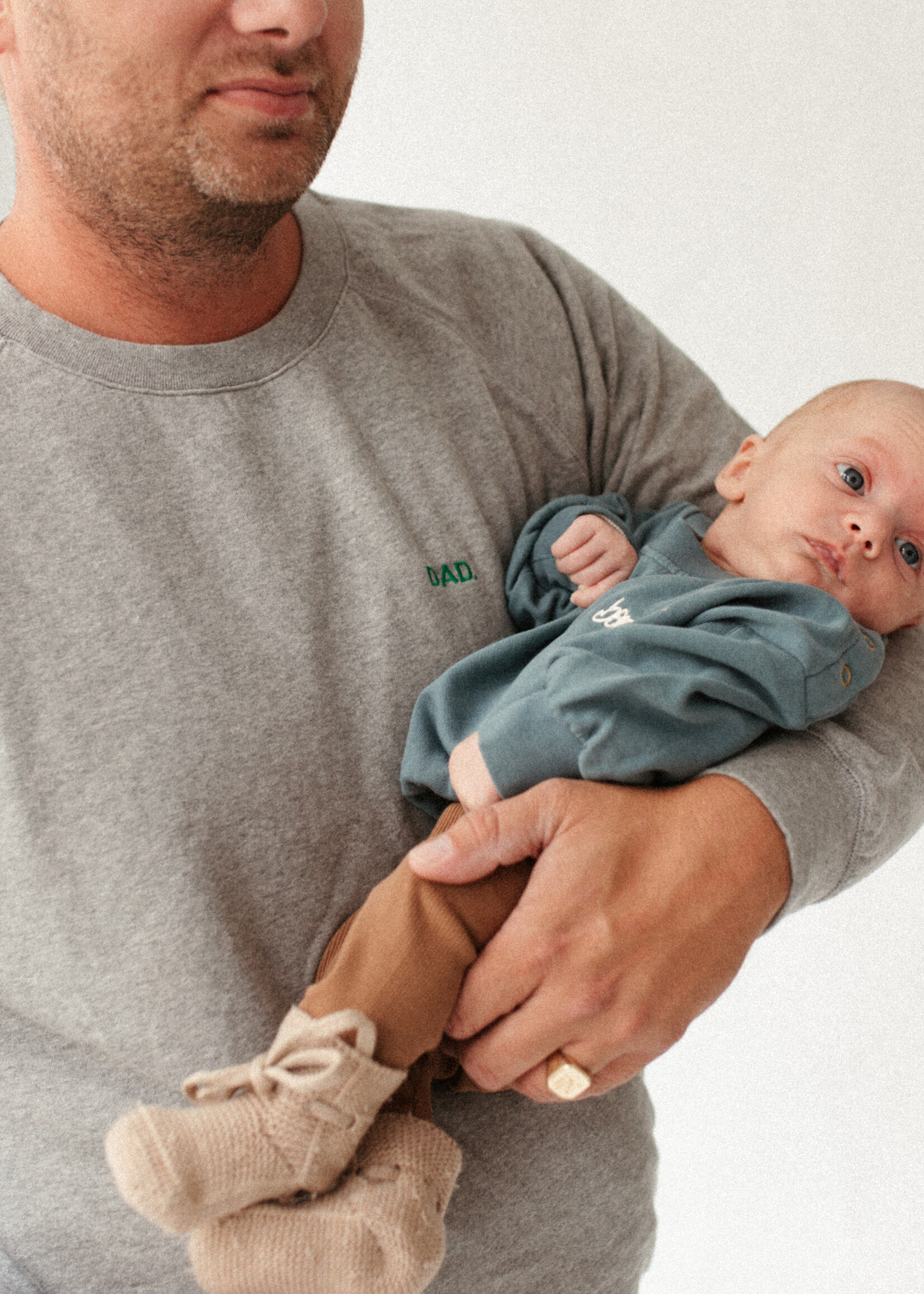 Atelier POMME TINY EASY SWEAT - MISTY BLUE
