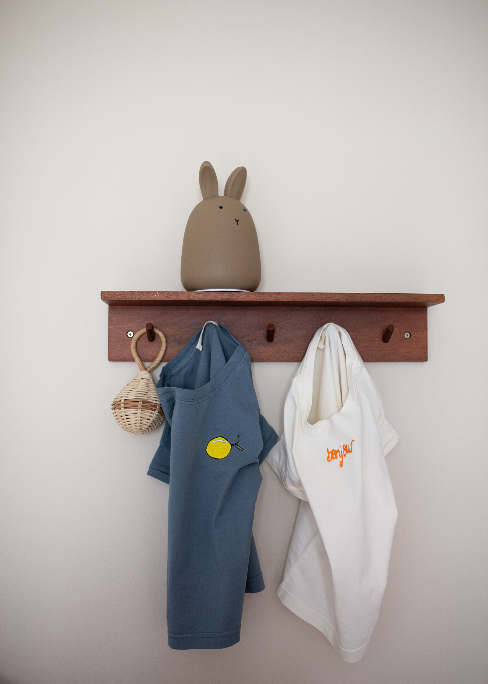 Atelier POMME TINY EASY TEE - COSY WHITE