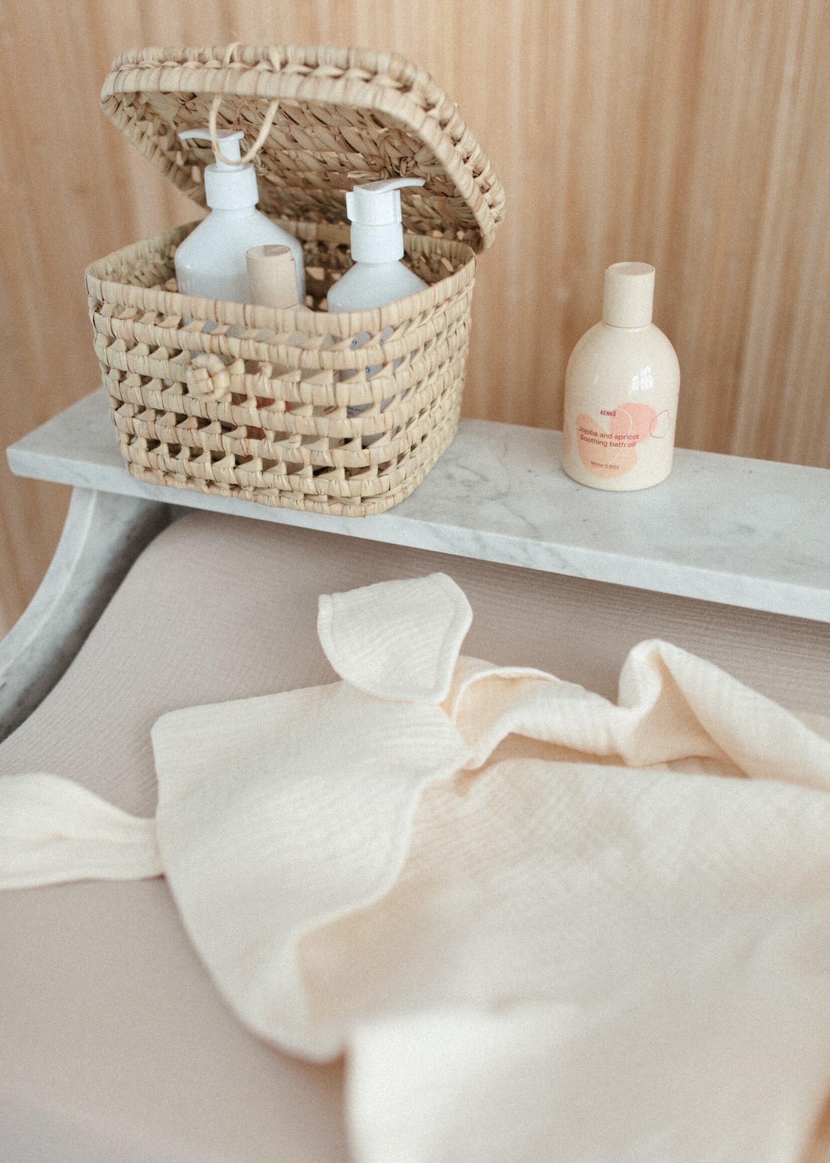 Atelier POMME SOFT MUSLIN BATH CAPE