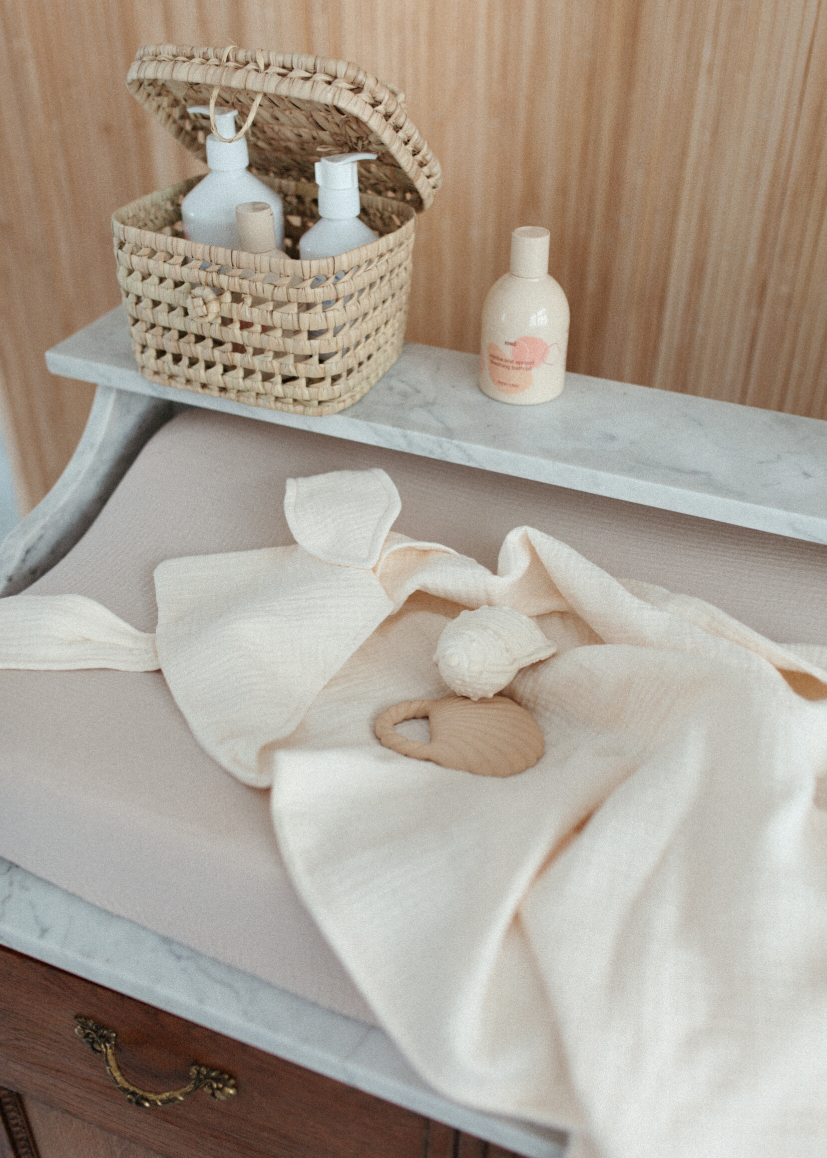 Atelier POMME SOFT MUSLIN BATH CAPE