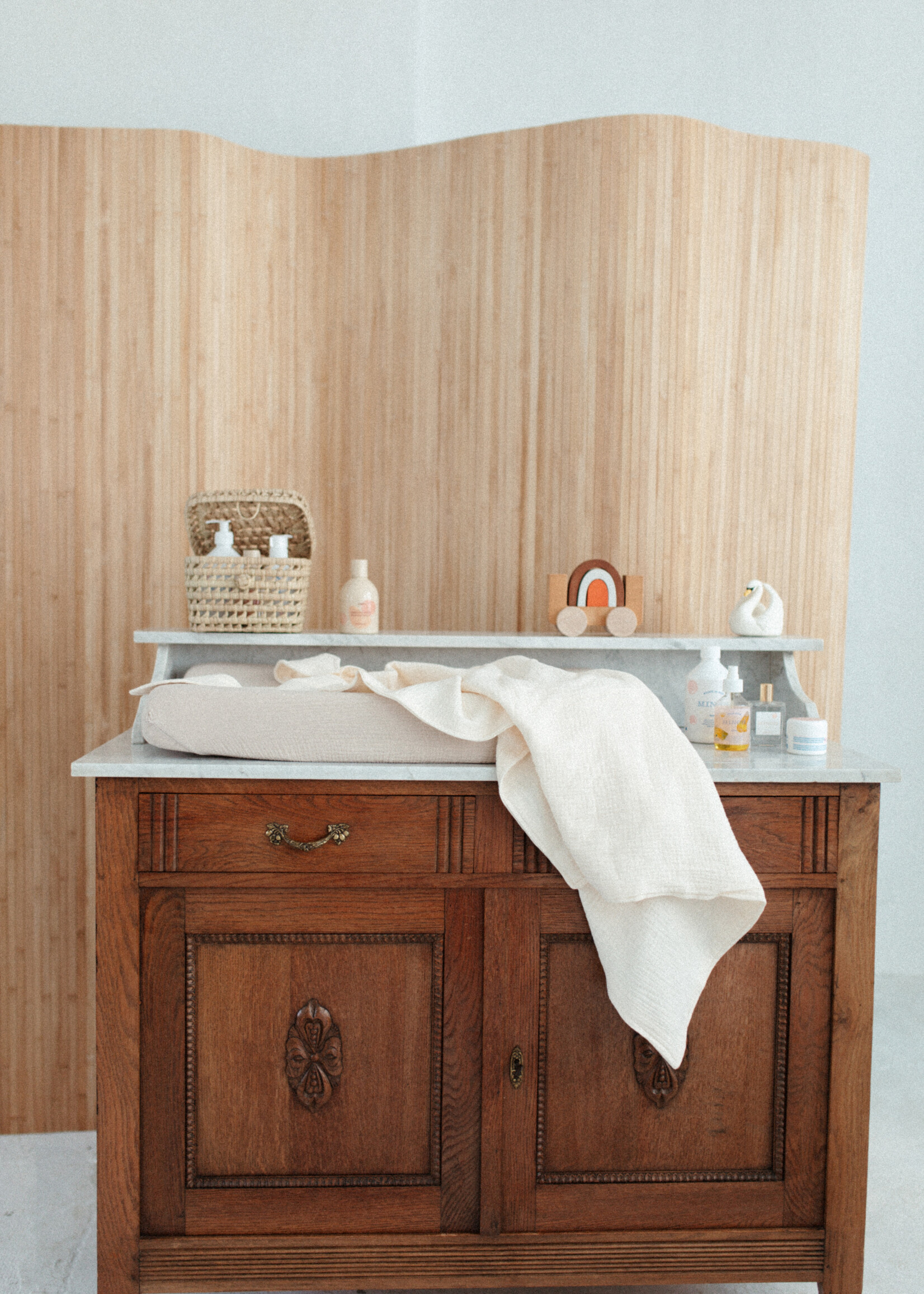 Atelier POMME SOFT MUSLIN BATH CAPE