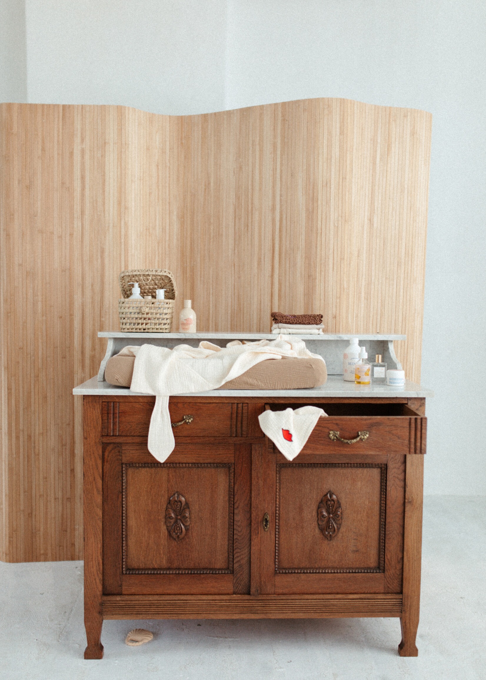 Atelier POMME TOWEL PETIT COSY WHITE