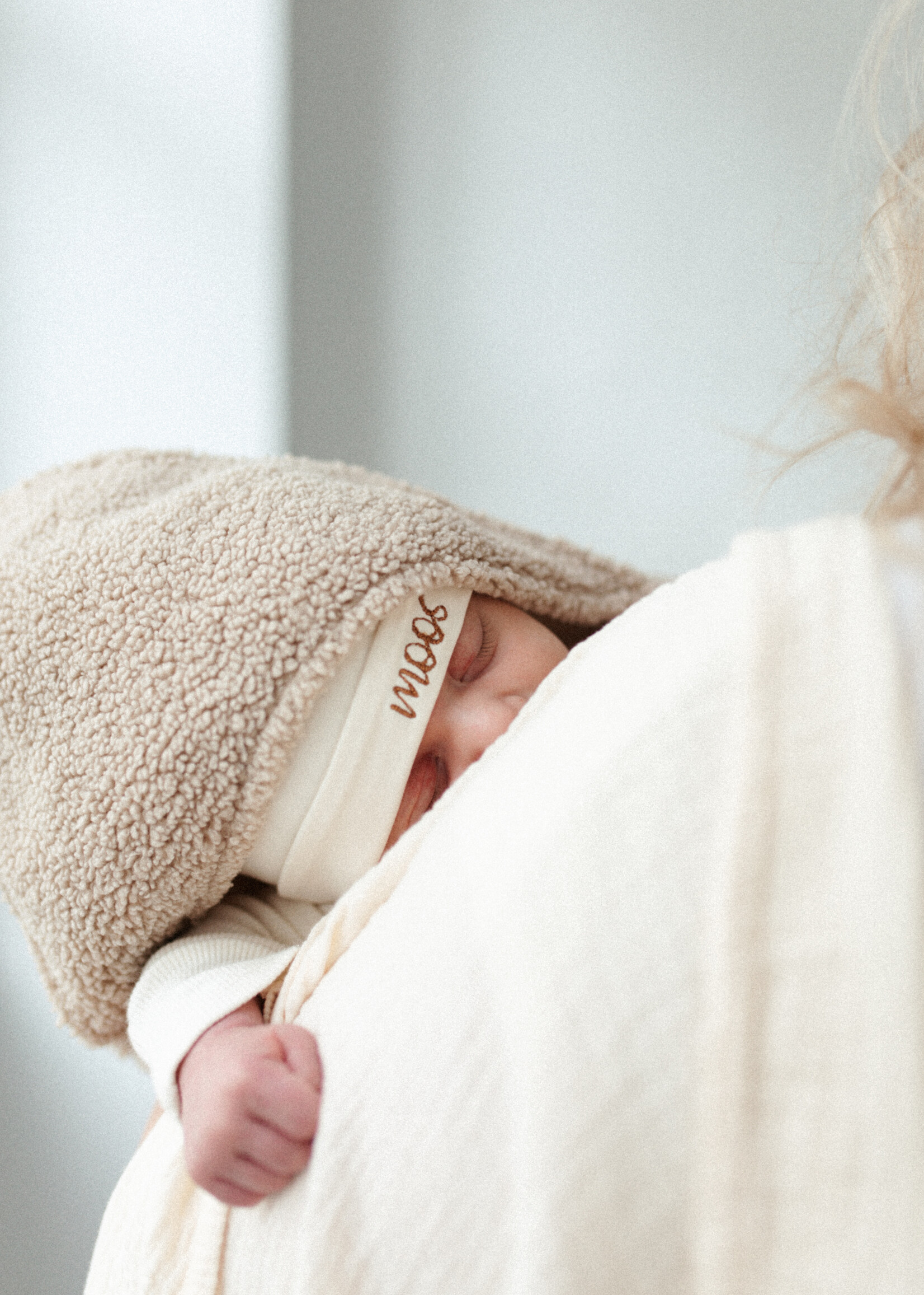 Atelier POMME TEENY TINY BEANIE - COSY WHITE