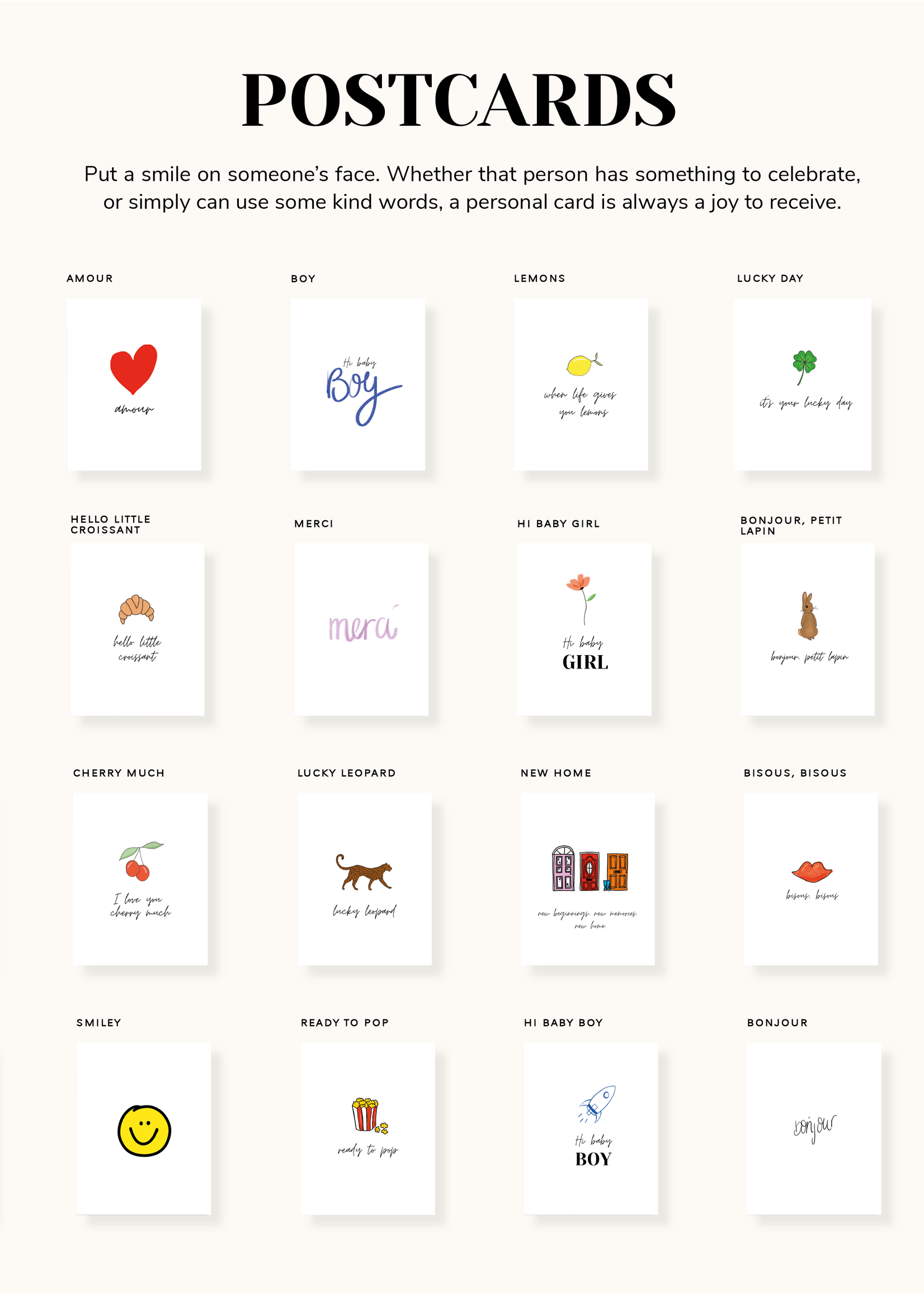 Atelier POMME GIFT BOX - HELLO LITTLE ONE