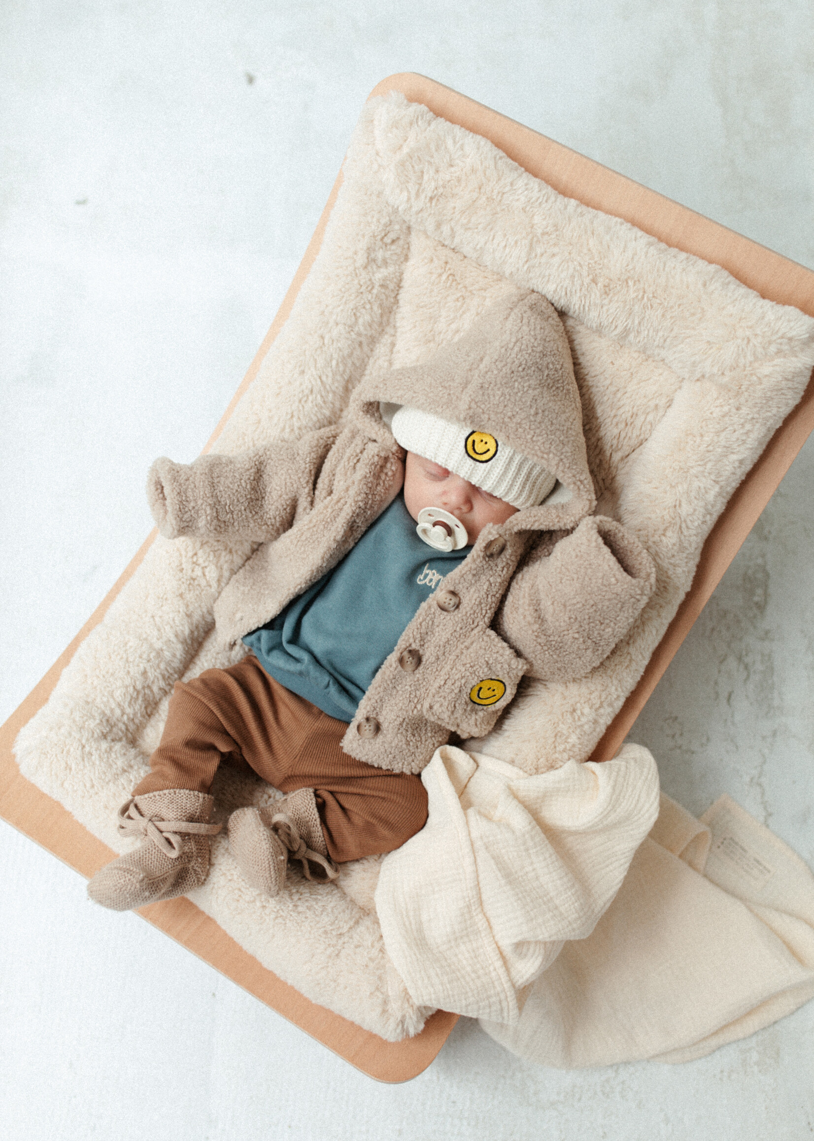 Atelier POMME TINY TEDDY PADDY JACKET