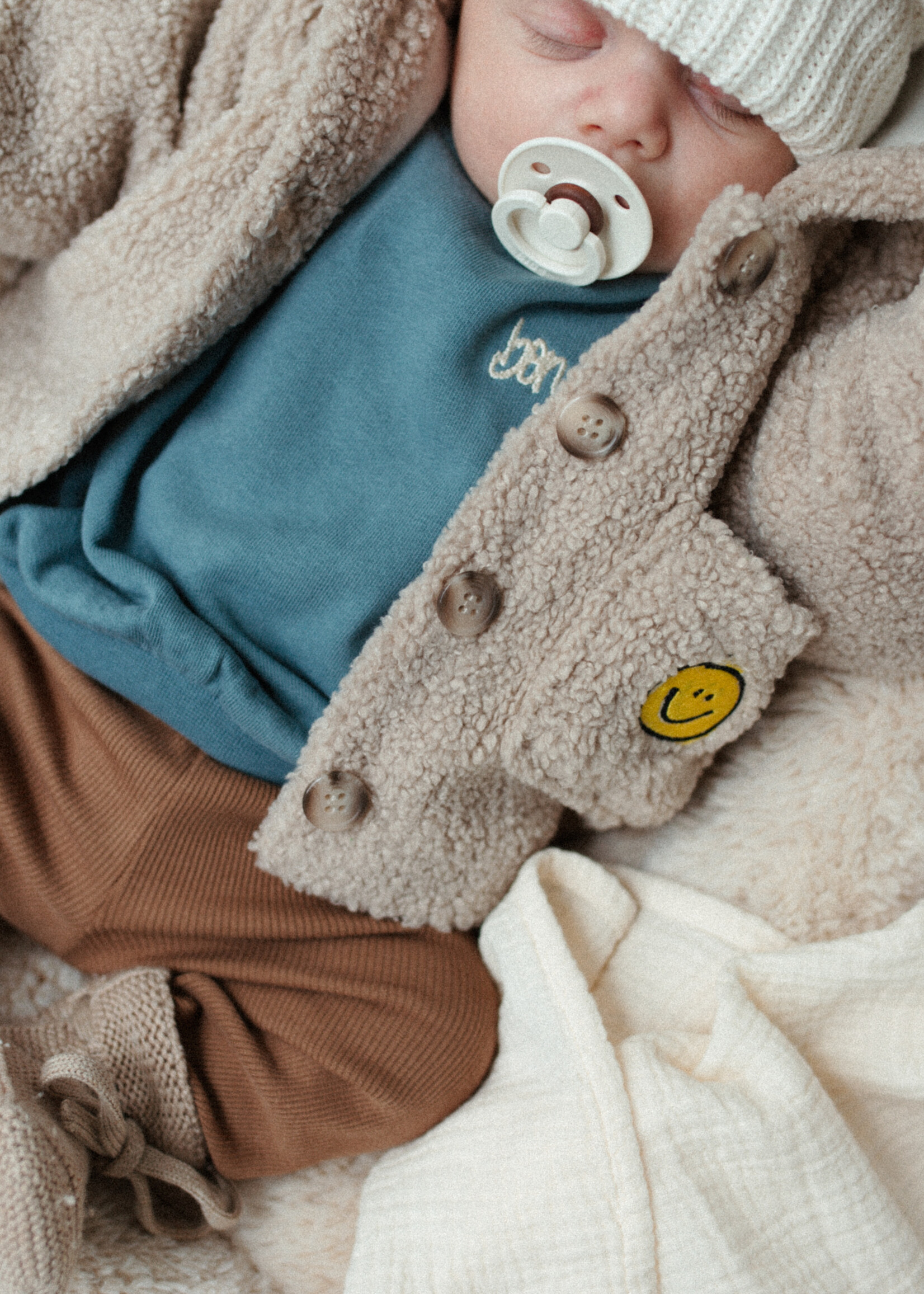 Atelier POMME TINY TEDDY PADDY JACKET