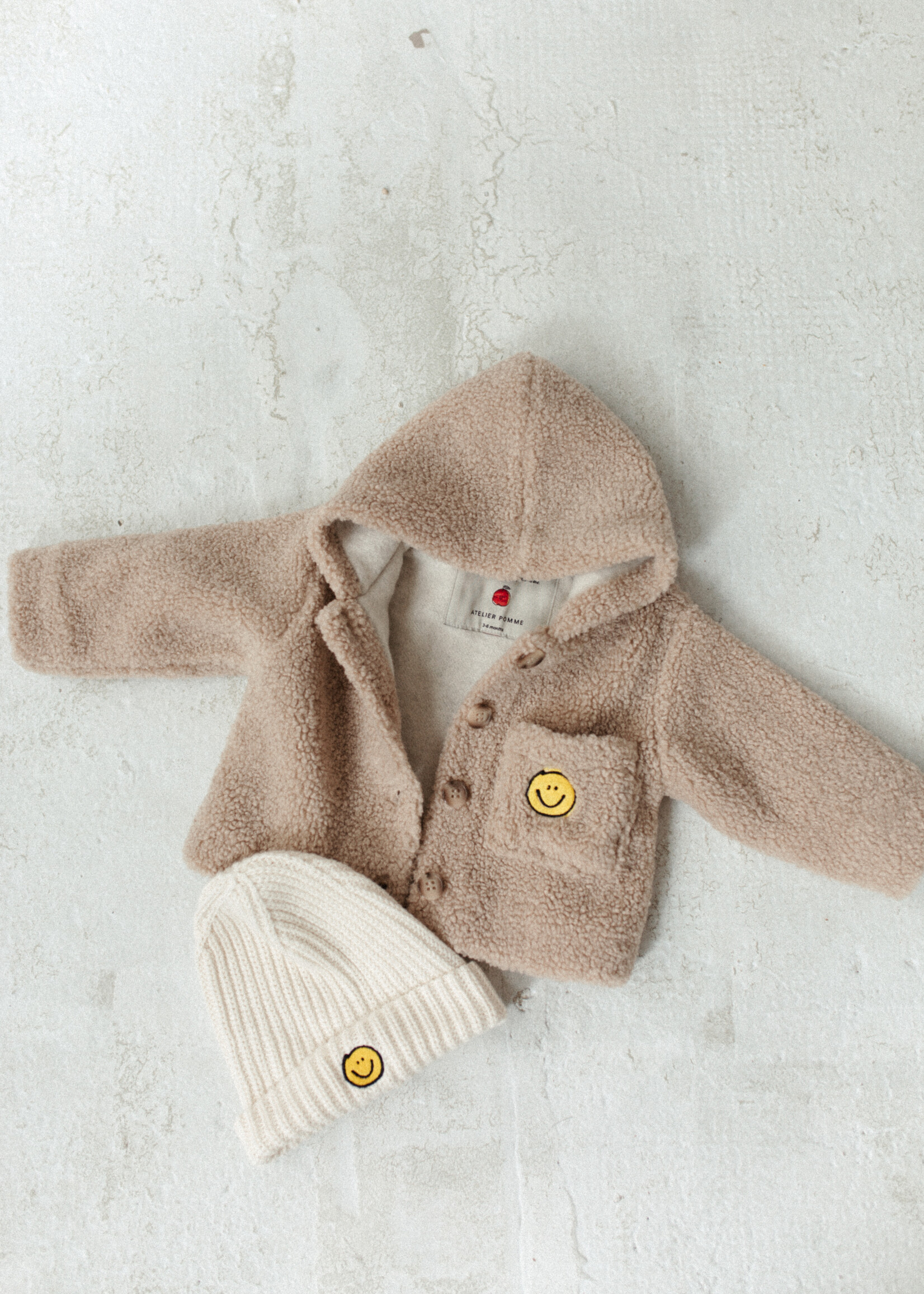 Atelier POMME TINY TEDDY PADDY JACKET