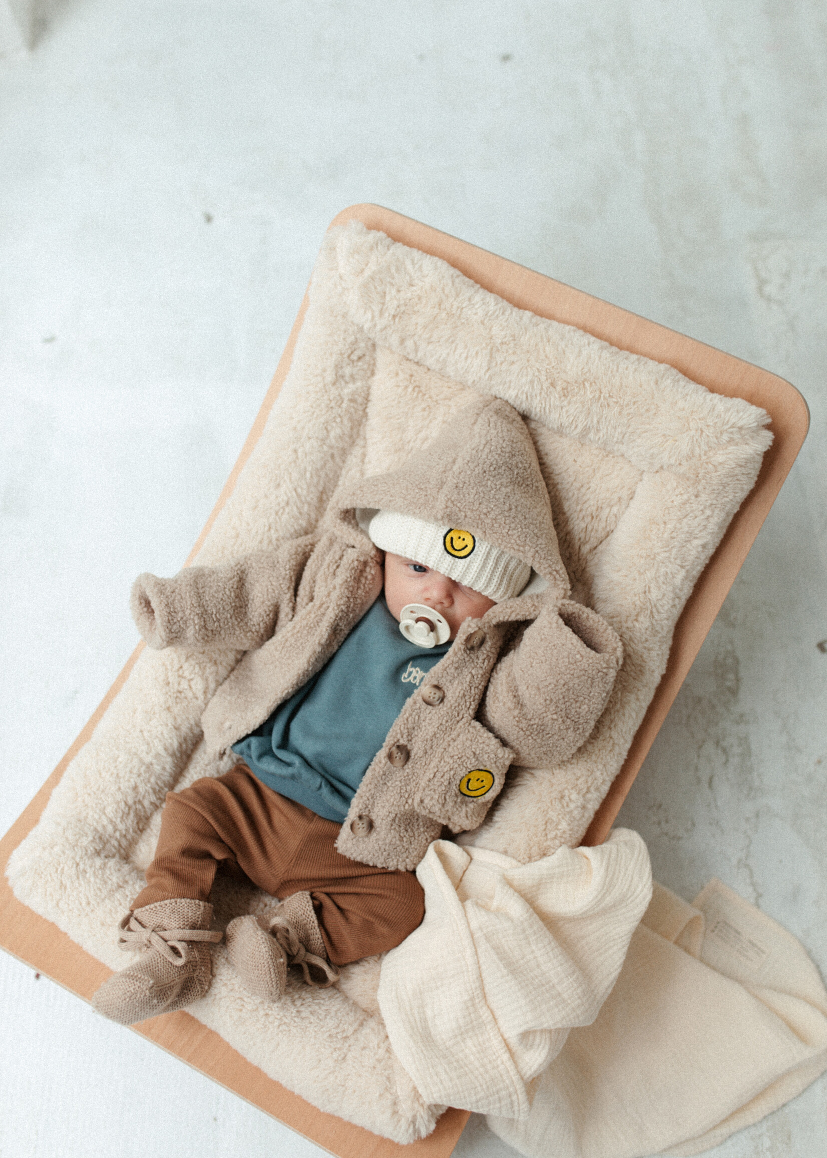 Atelier POMME TINY TEDDY PADDY JACKET