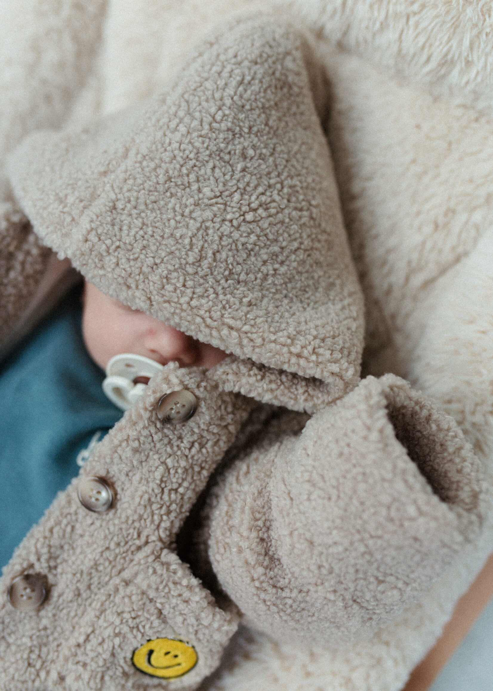 Atelier POMME TINY TEDDY PADDY JACKET