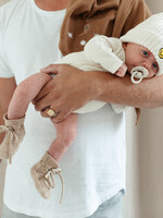 Atelier POMME ROCK THAT BEANIE BABY - COSY WHITE