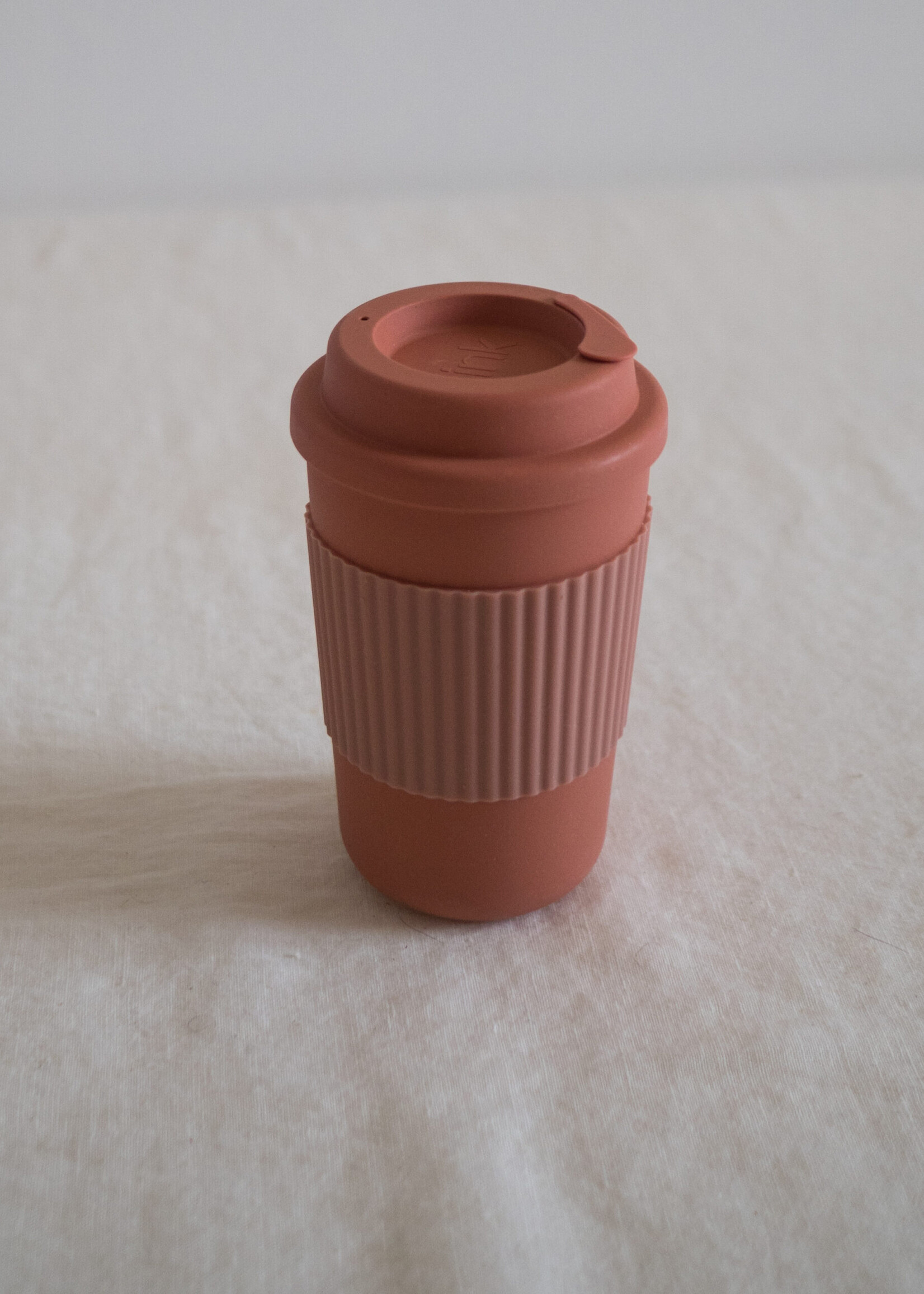 CINK BAMBOO TAKEAWAY COFFEE MUG - BRICK