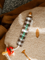 Atelier POMME KEEP-IT-CLOSE - STICKY BIBS CHECKED IN - BETTER BROWNIE