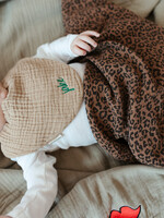 Atelier POMME TINY BIB - FINE BROWN