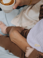 Atelier POMME TINY BIB - LUCKY LILA