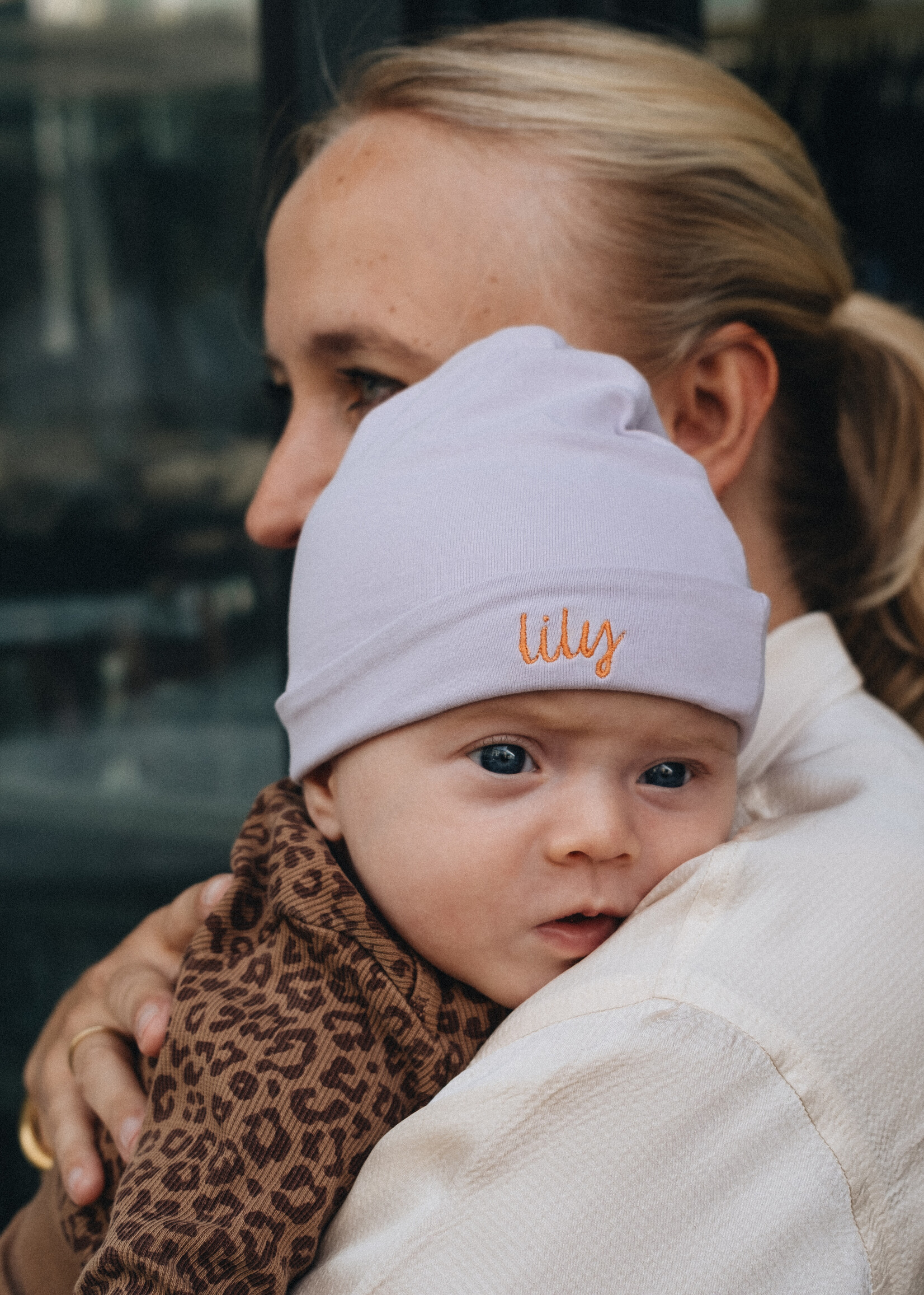 Atelier POMME TEENY TINY BEANIE - LUCKY LILA