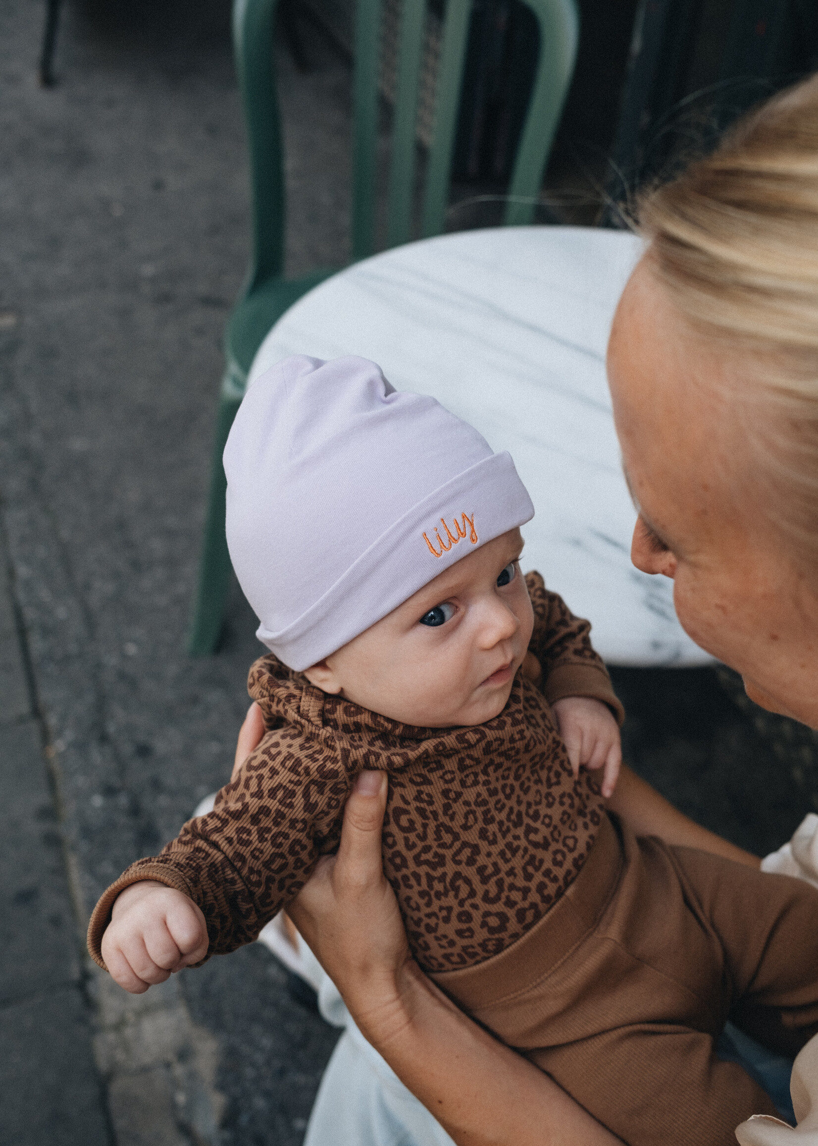 Atelier POMME TEENY TINY BEANIE - LUCKY LILA