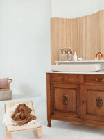 Atelier POMME SOFT CHANGING COVER - BONJOUR BEIGE
