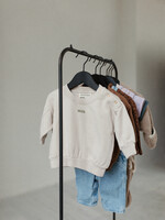 Atelier POMME TINY EASY SWEAT - BONJOUR BEIGE