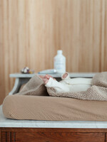 Atelier POMME SOFT CHANGING COVER - FINE BROWN