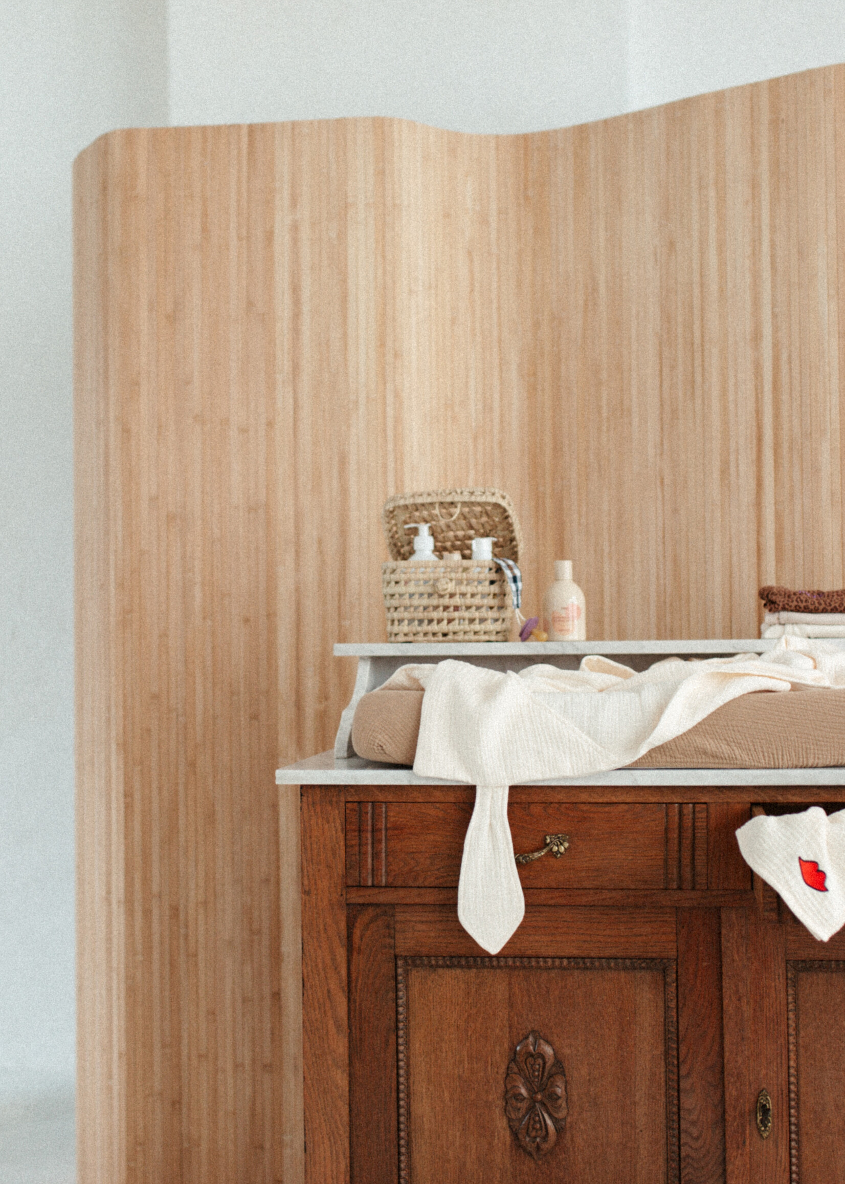 Atelier POMME SOFT MUSLIN BATH CAPE