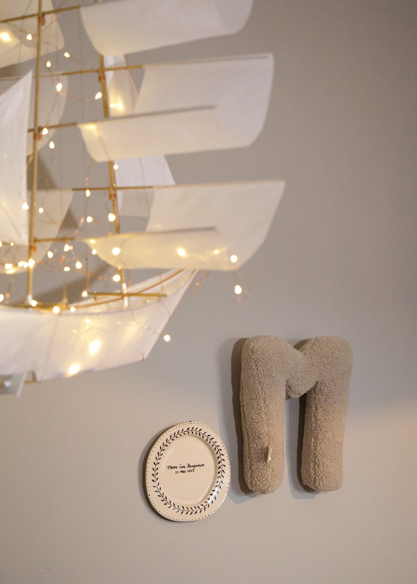 Atelier POMME HUGE CHUNKY LETTER