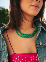 BONNIE STUDIOS CHARLIE GREEN NECKLACE