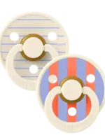 BIBS 2-PACK - THE BRETON STRIPE COLOURED