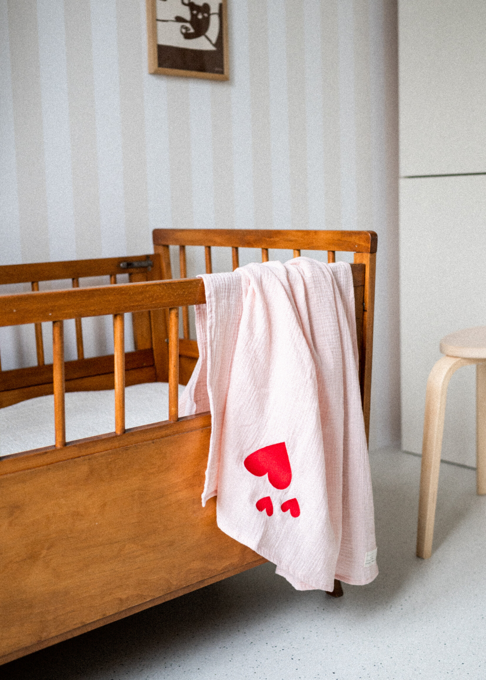 Atelier POMME GIANT SWADDLE PINKY PROMISE