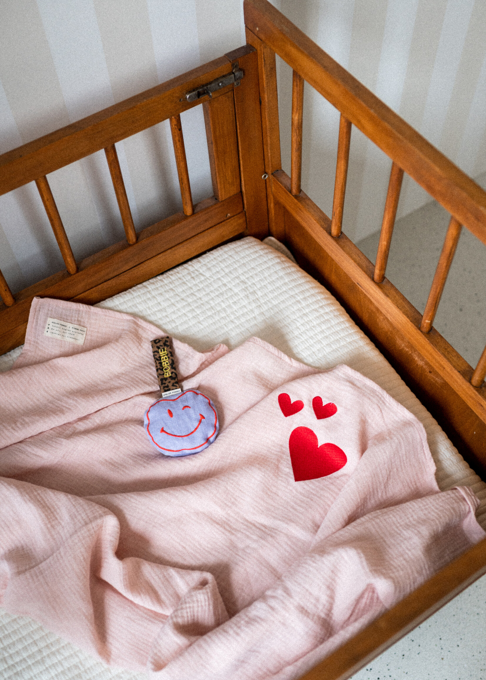 Atelier POMME GIANT SWADDLE PINKY PROMISE