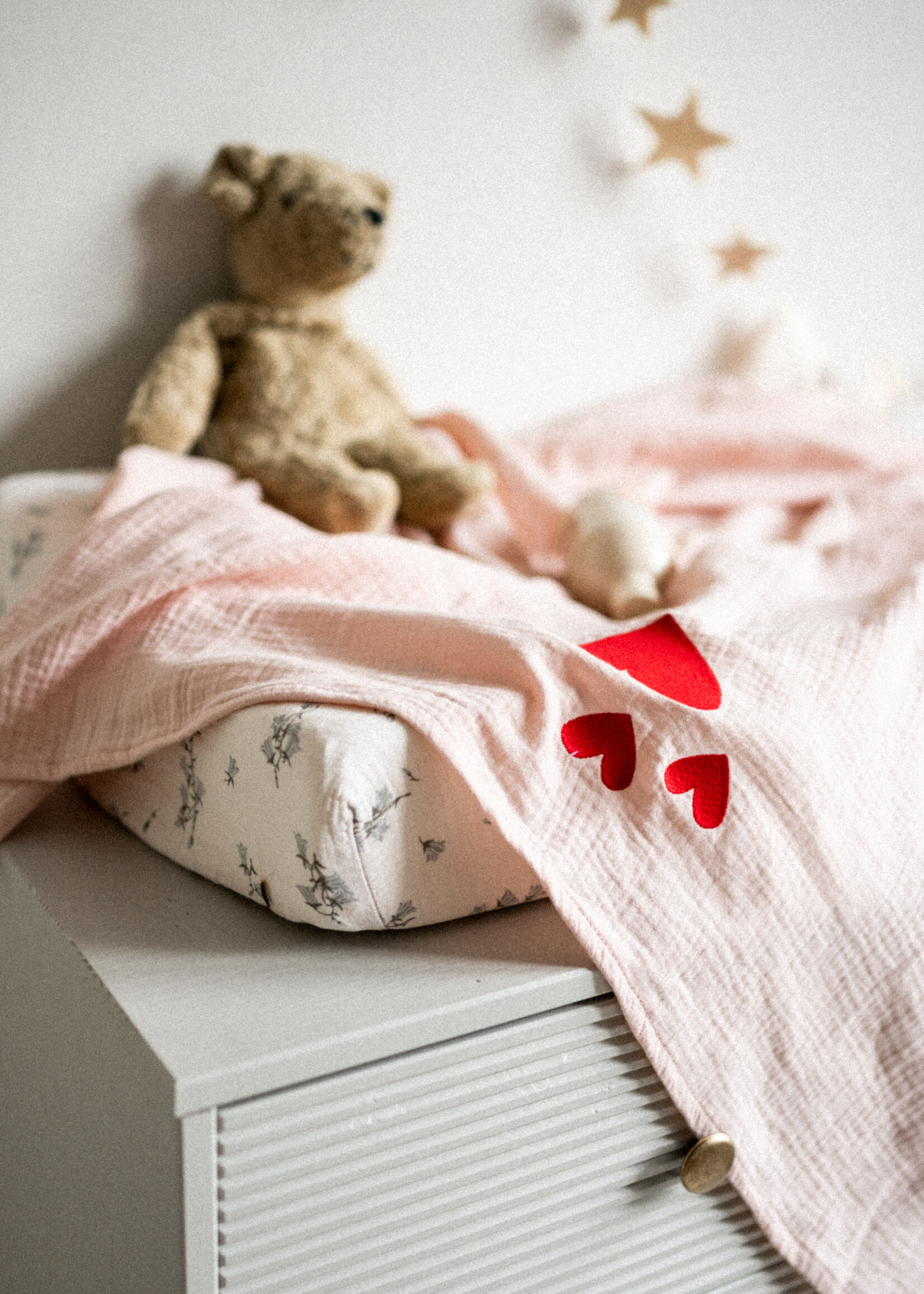Atelier POMME GIANT SWADDLE PINKY PROMISE
