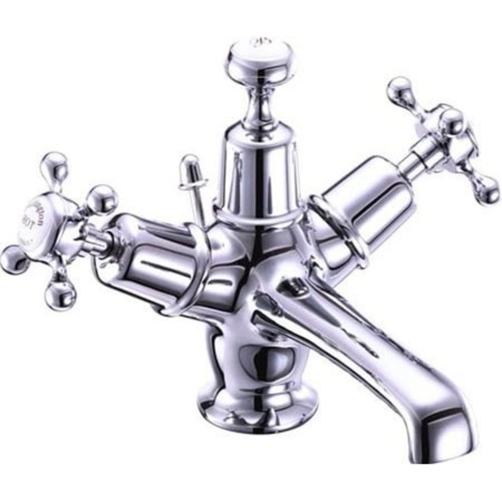 Claremont 1 gats wastafelkraan & Pop-Up Burlington Claremont 1 gats wastafelkraan & Pop-Up