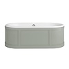 Burlington London bath with panel