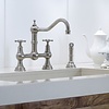 Perrin & Rowe Kitchen bridge mixer Provence 4755 with rinse