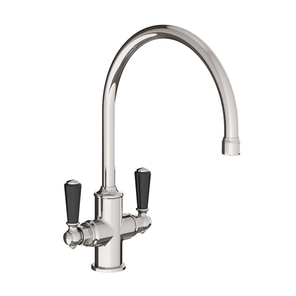 Lefroy Brooks Keukenkraan Classic Black Lever BL-1550