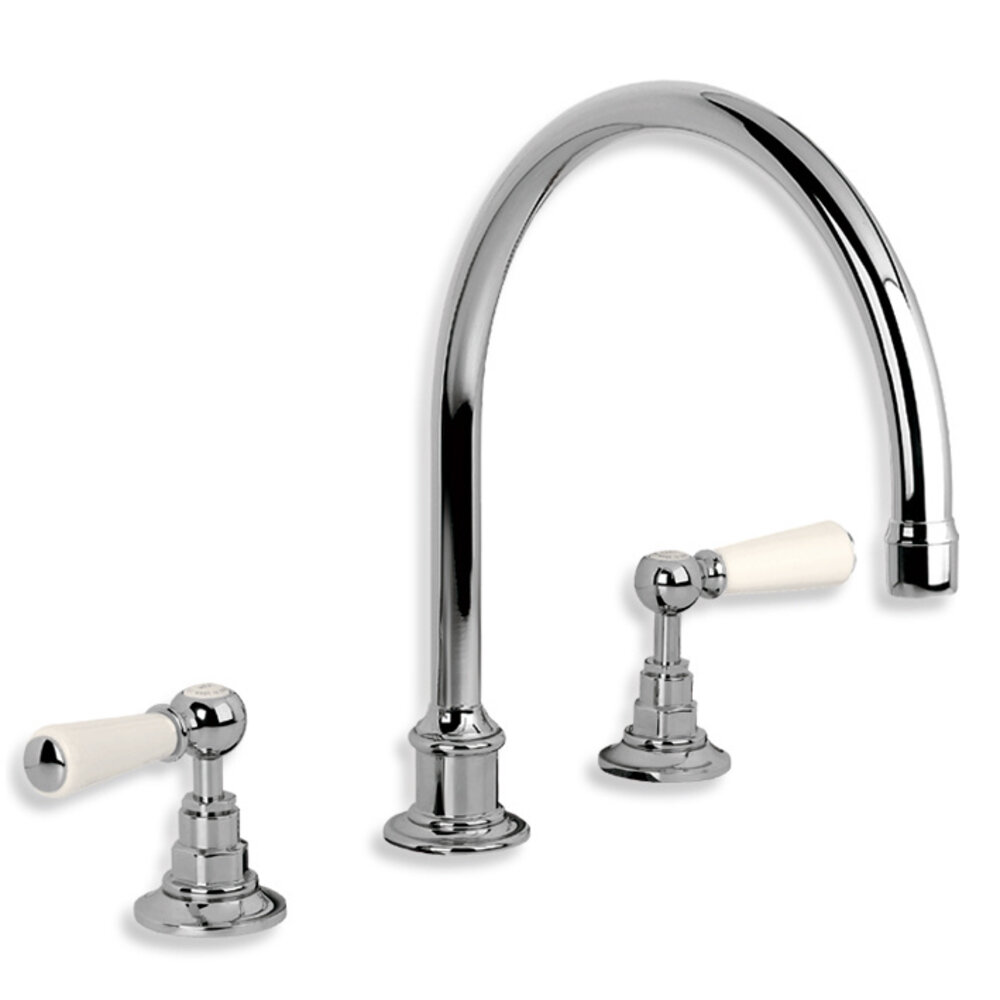 Lefroy Brooks Keukenkraan Classic White Lever WL-1560