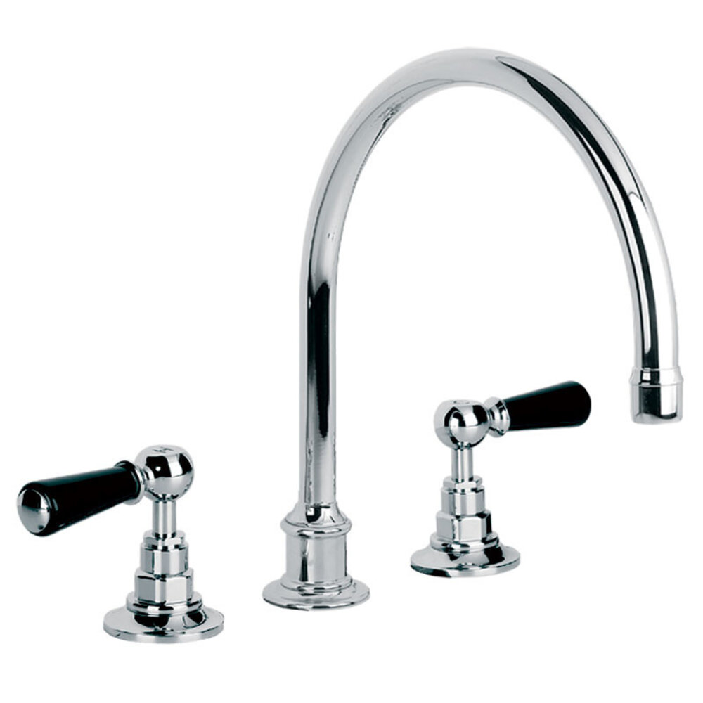 Lefroy Brooks Keukenkraan Classic Black Lever BL-1560