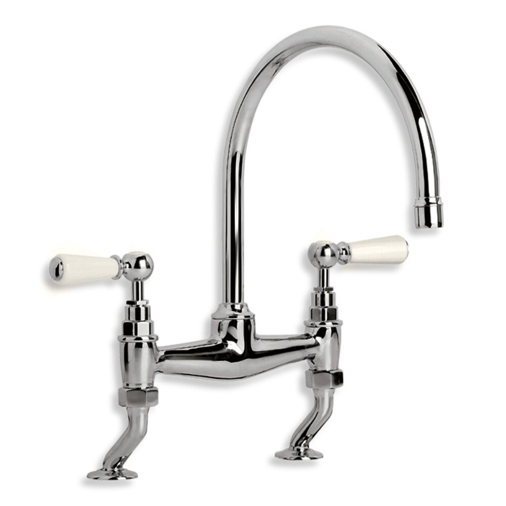 Lefroy Brooks Kitchen mixer Classic White Lever WL-1517