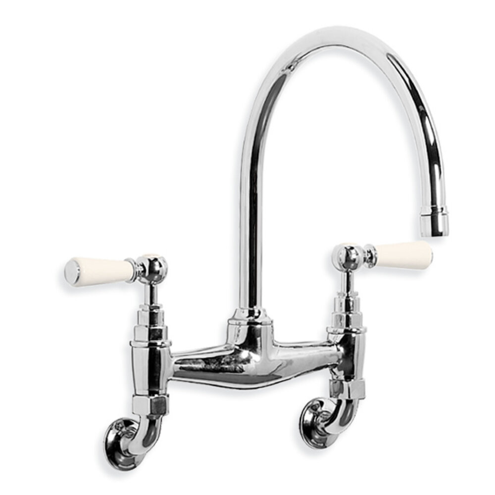 Lefroy Brooks Keukenkraan Classic White Lever WLE-1518
