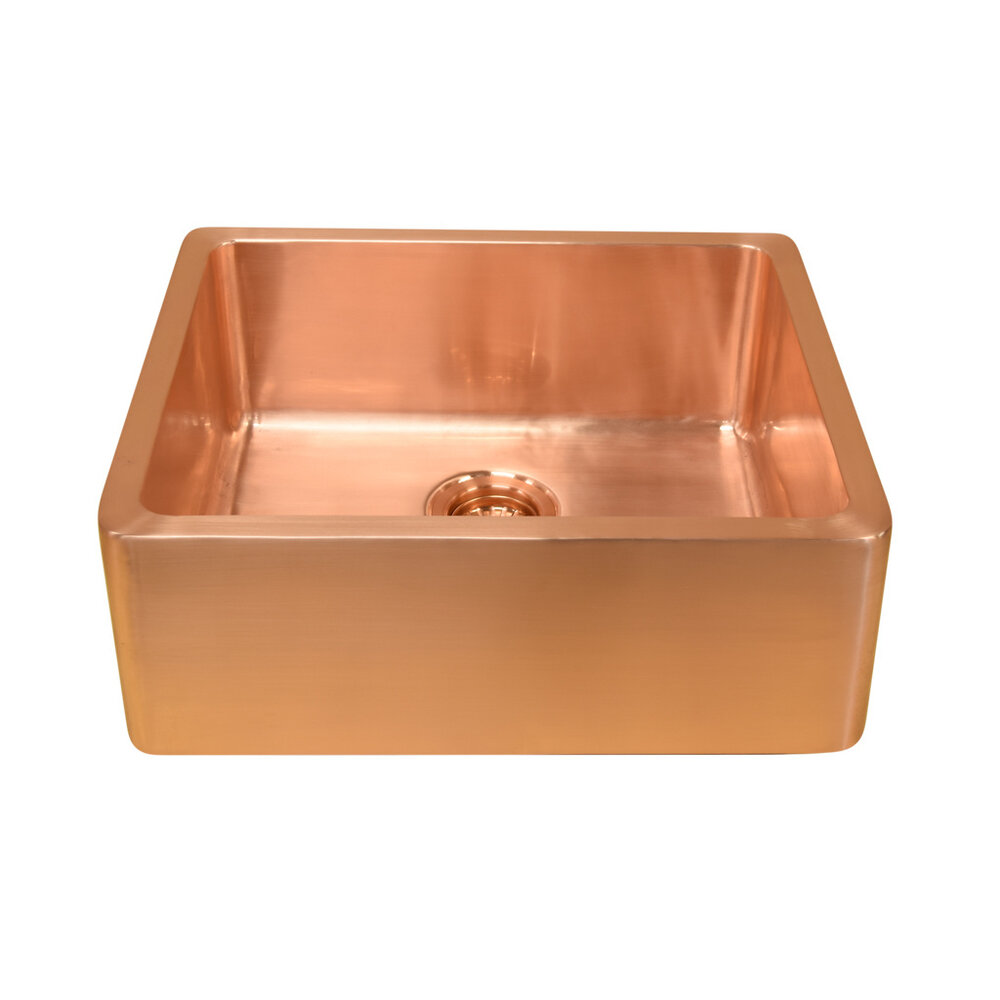 Apron front single - enkele keukenspoelbak metaal William Holland Apron front single - enkele keukenspoelbak metaal