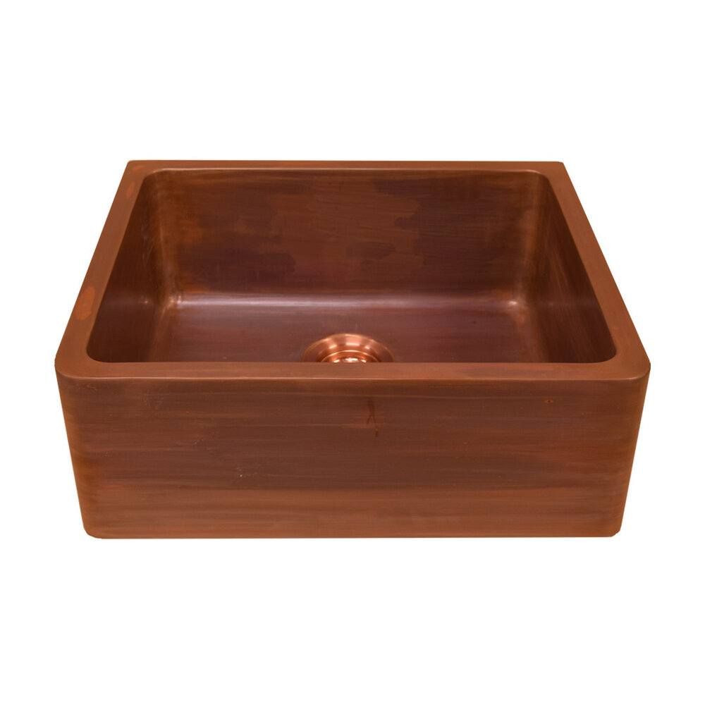 Apron front single - enkele keukenspoelbak metaal William Holland Apron front single - enkele keukenspoelbak metaal