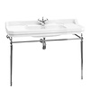 Burlington Edwardian 120cm basin with metal stand