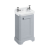 Burlington Edwardian 51cm cloakroom basin unit with door