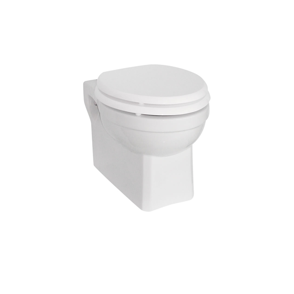 Burlington Wall hung pan with concealed cistern